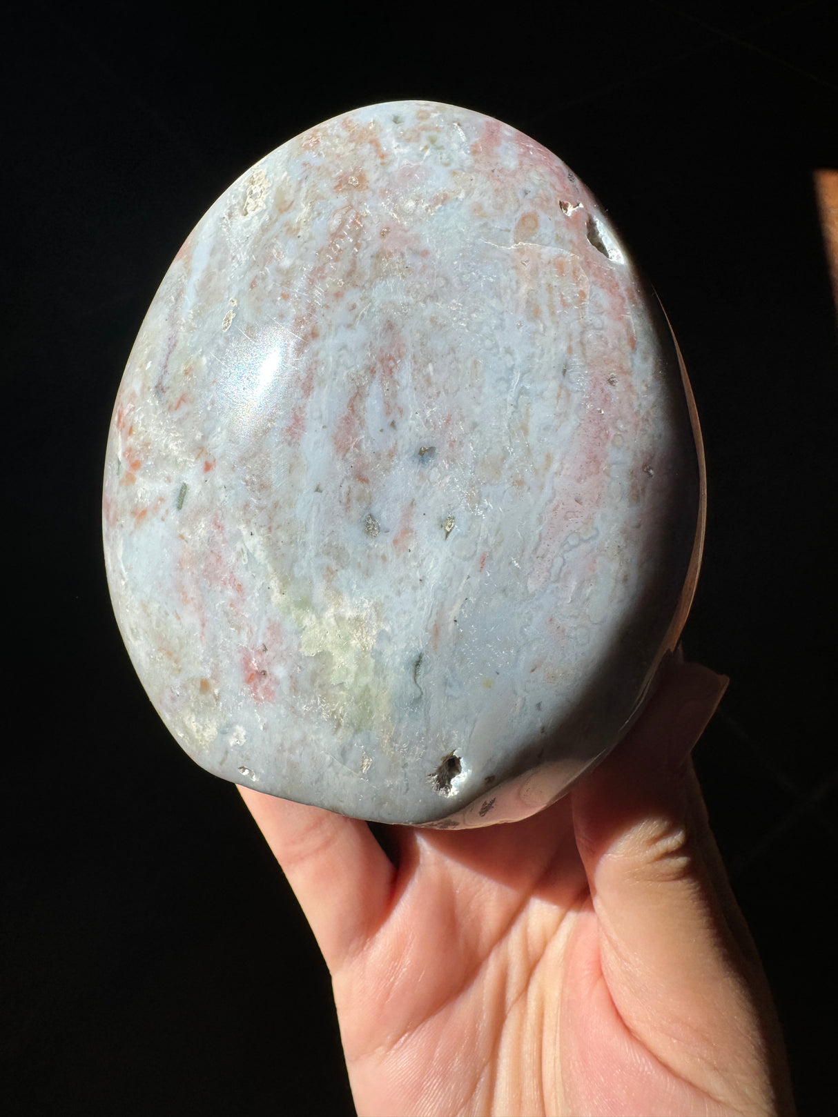 Cotton Candy Sea Jasper Free Form