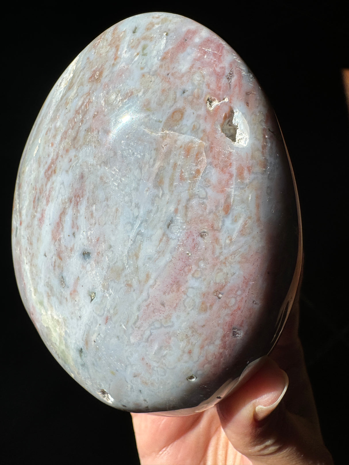Cotton Candy Sea Jasper Free Form