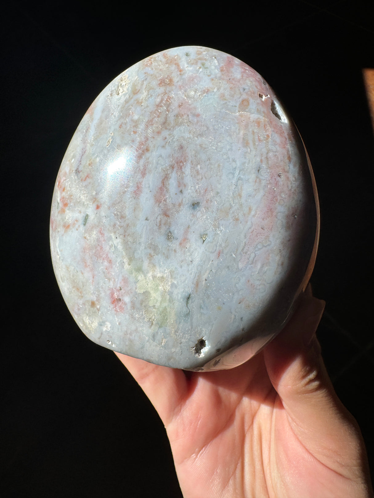 Cotton Candy Sea Jasper Free Form