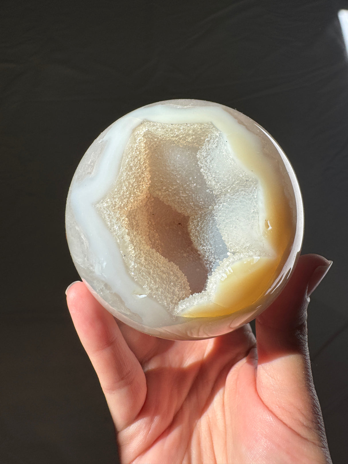 Pastel Druzy Agate Sphere