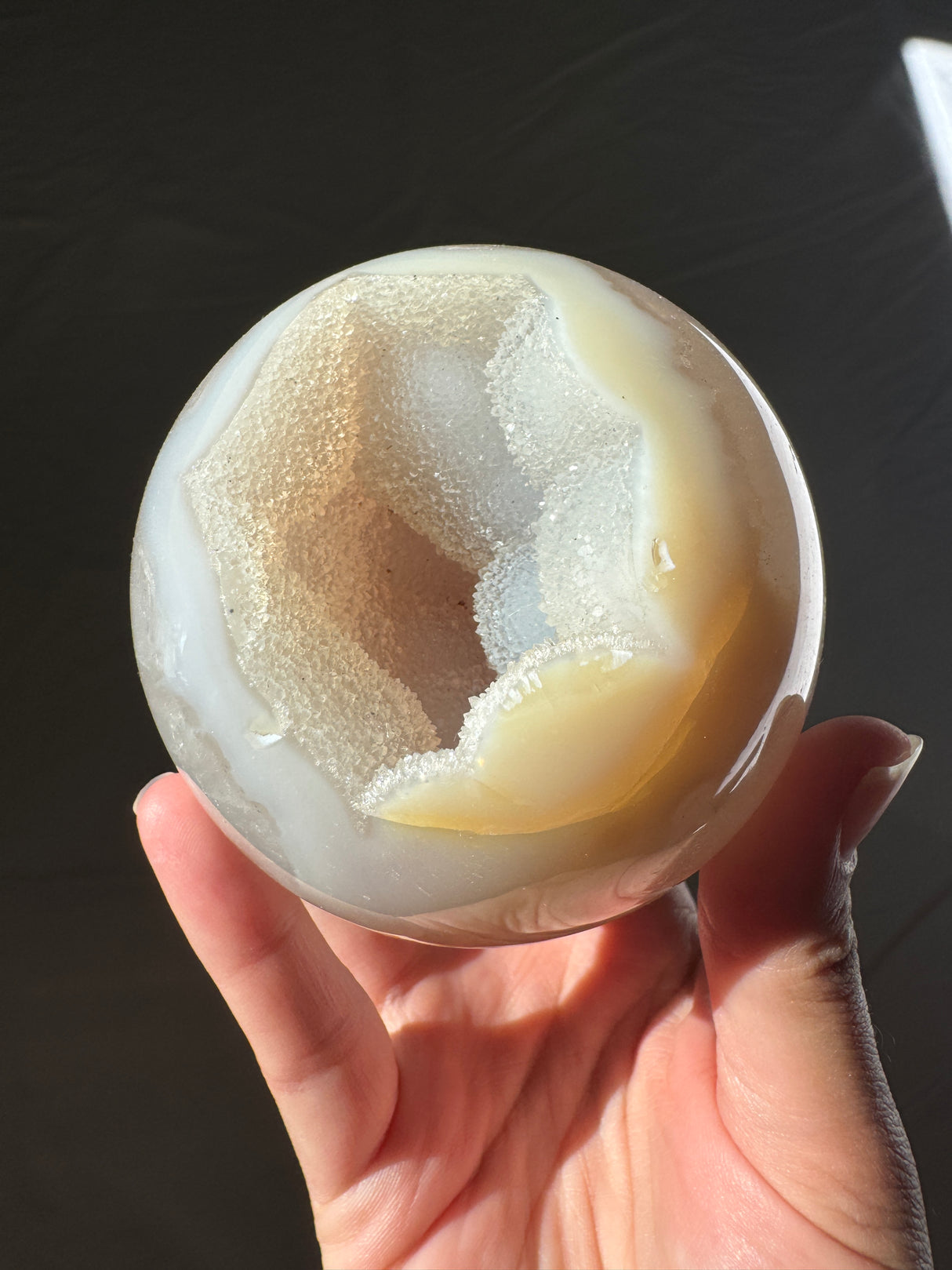 Pastel Druzy Agate Sphere