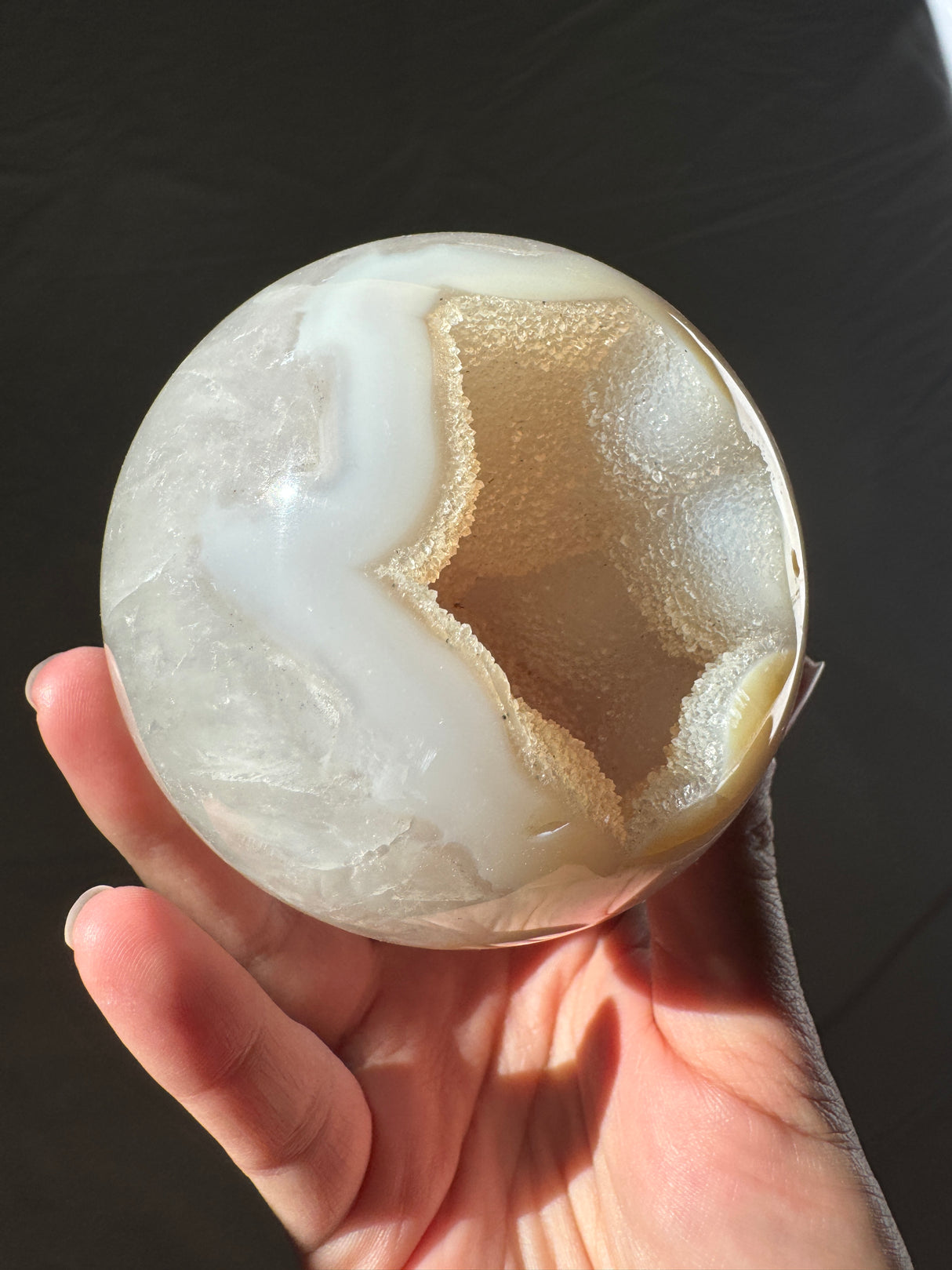 Pastel Druzy Agate Sphere