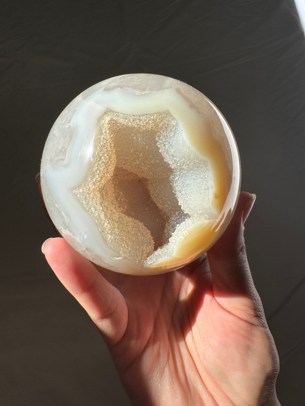 Pastel Druzy Agate Sphere