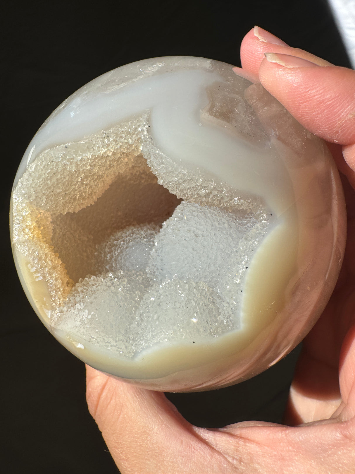 Pastel Druzy Agate Sphere