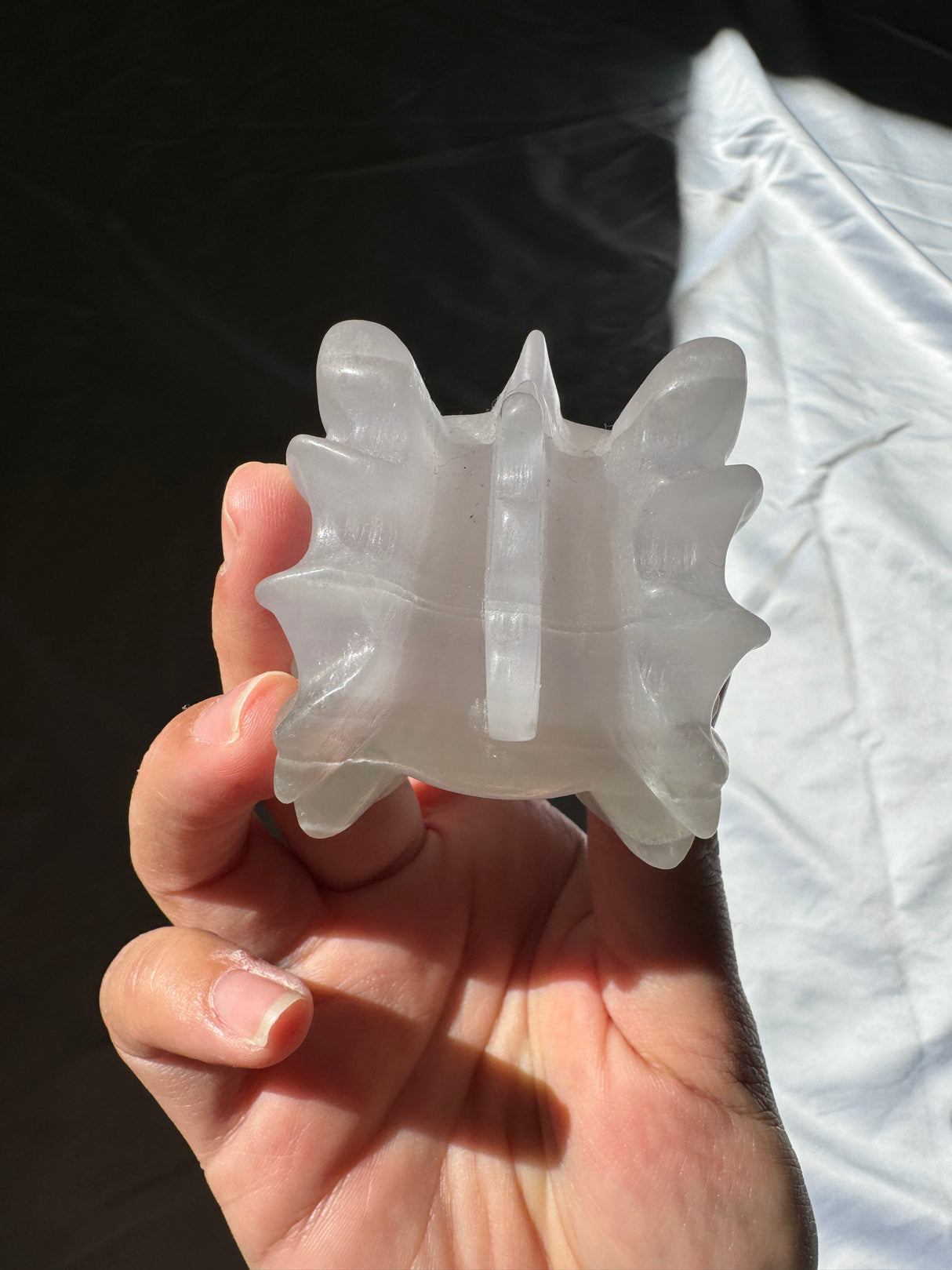 Yttrium Fluorite Dragon Carving