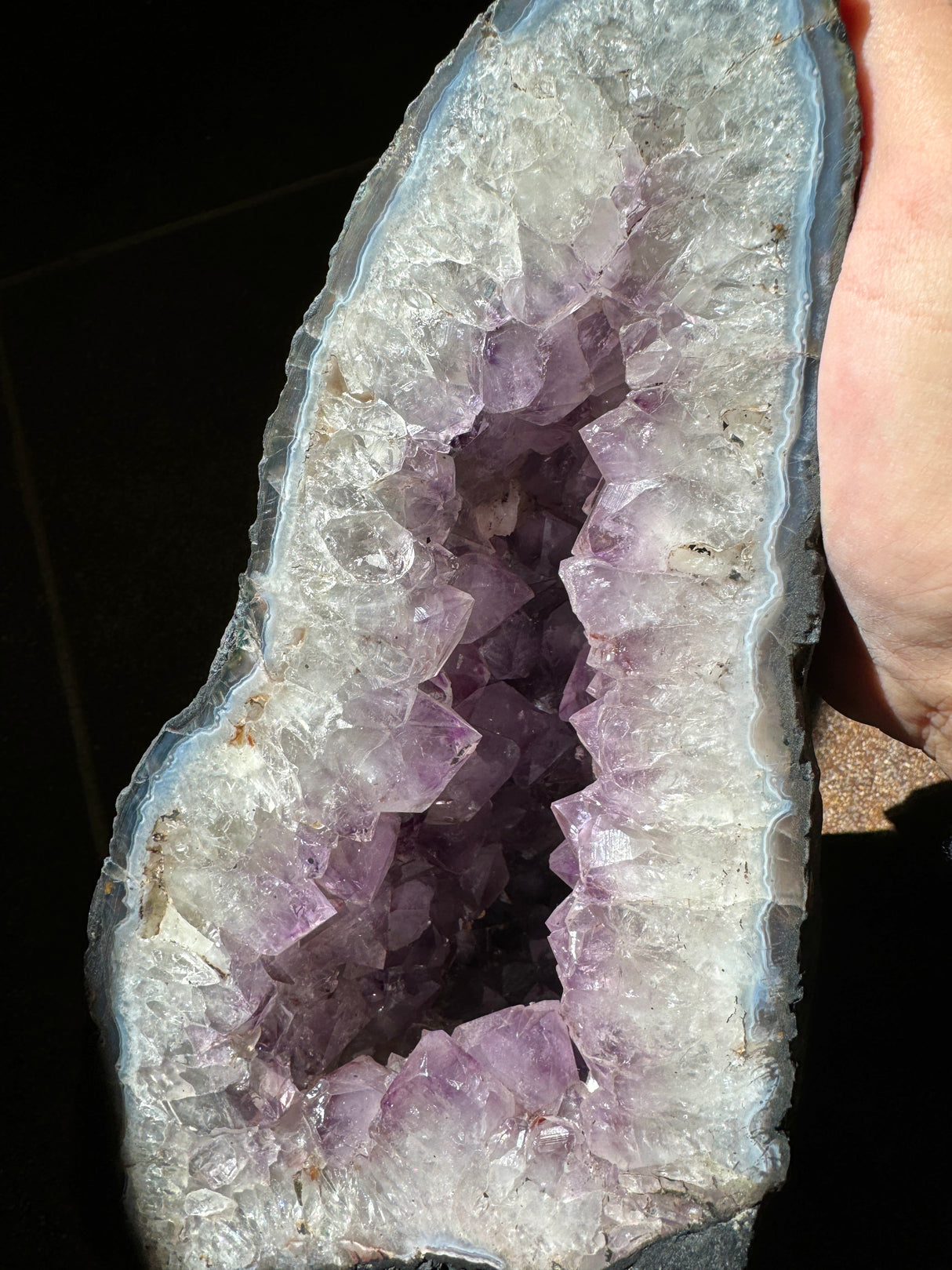 Amethyst Cathedral from Brazil