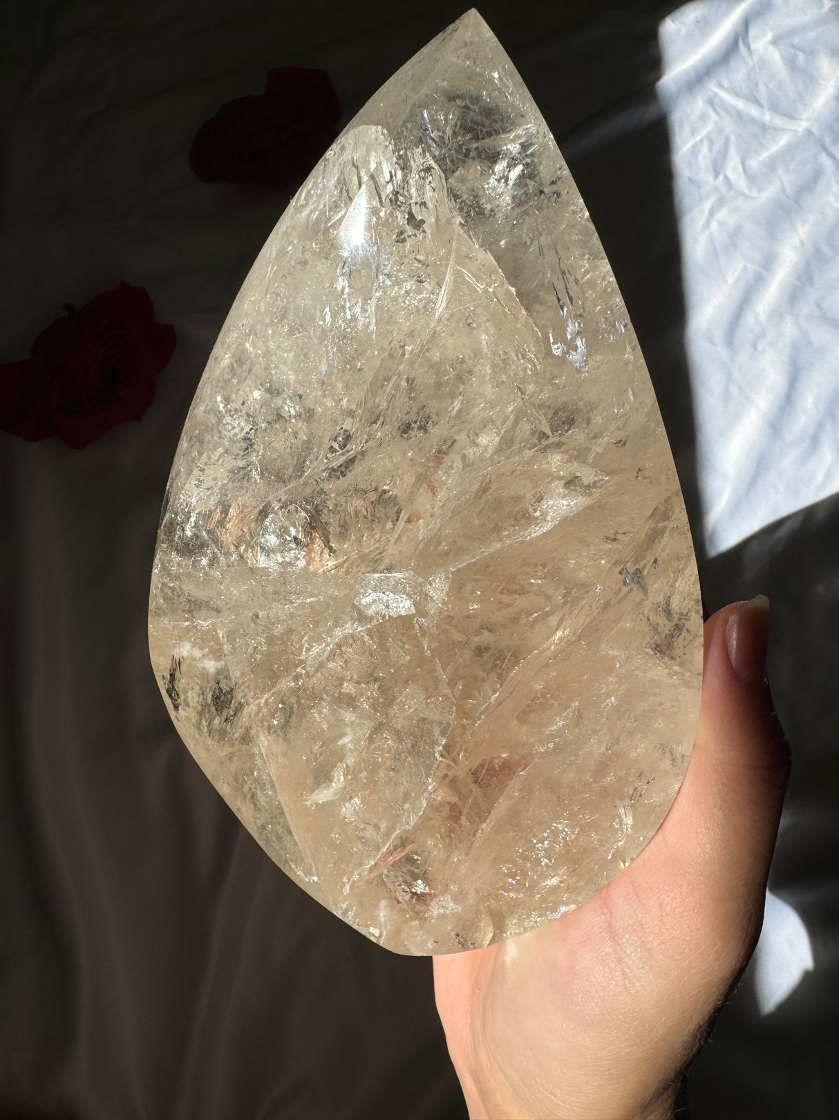 XL Brazilian Citrine Flame