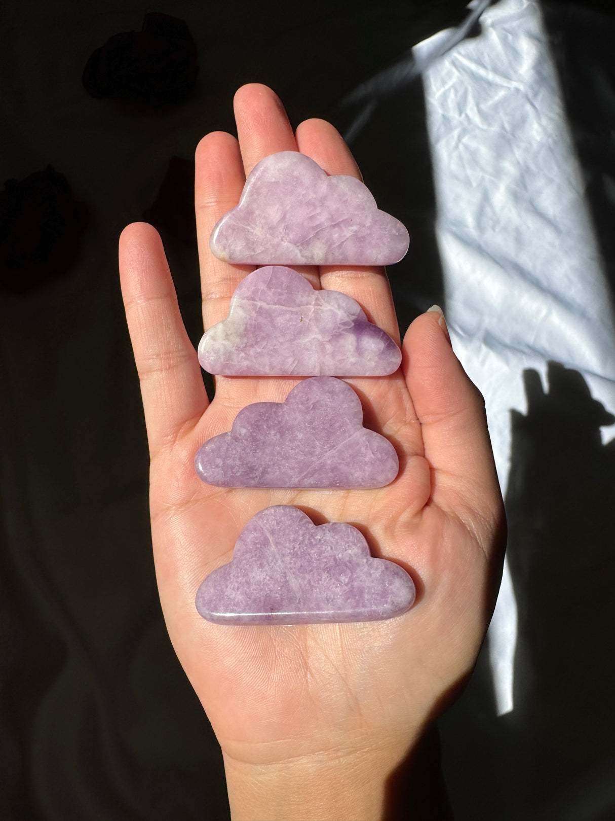 Lavender Lepidolite Cloud (1 piece)