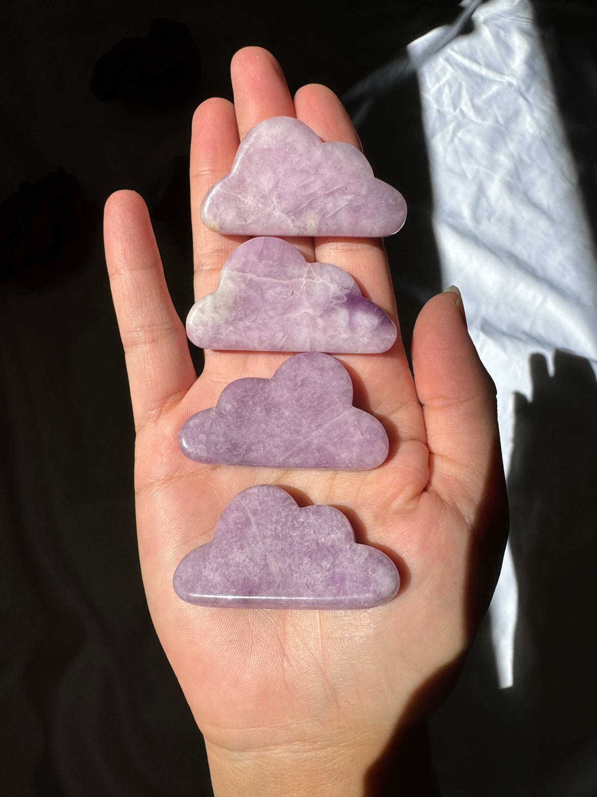 Lavender Lepidolite Cloud (1 piece)