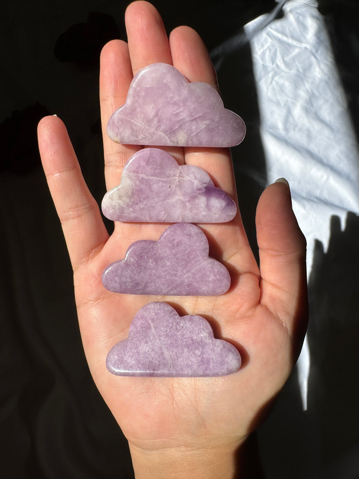 Lavender Lepidolite Cloud (1 piece)