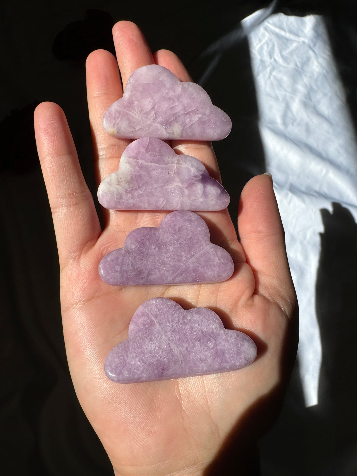 Lavender Lepidolite Cloud (1 piece)