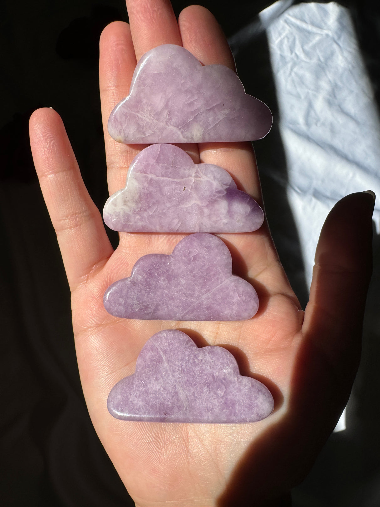 Lavender Lepidolite Cloud (1 piece)