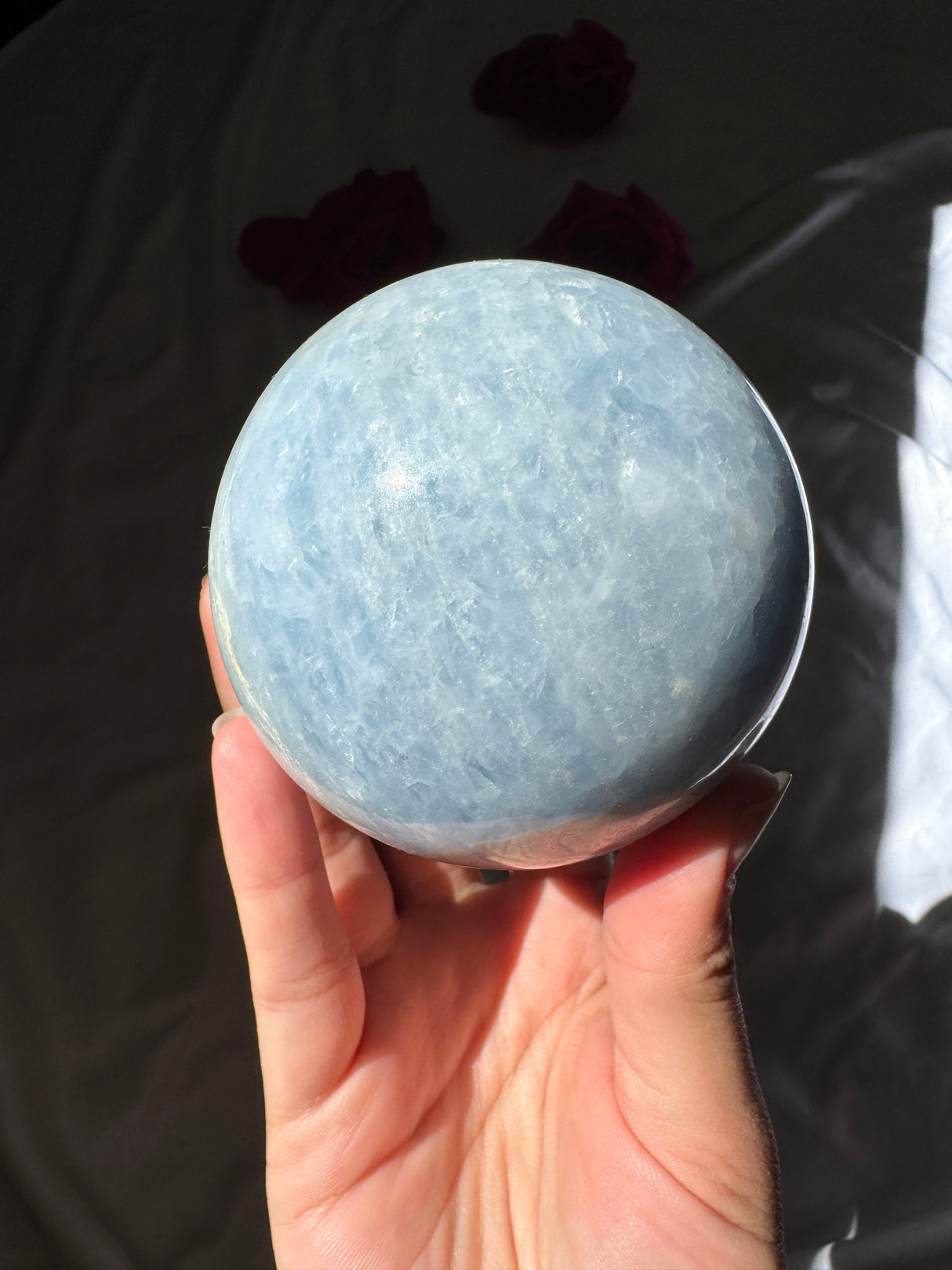 Blue Calcite Sphere