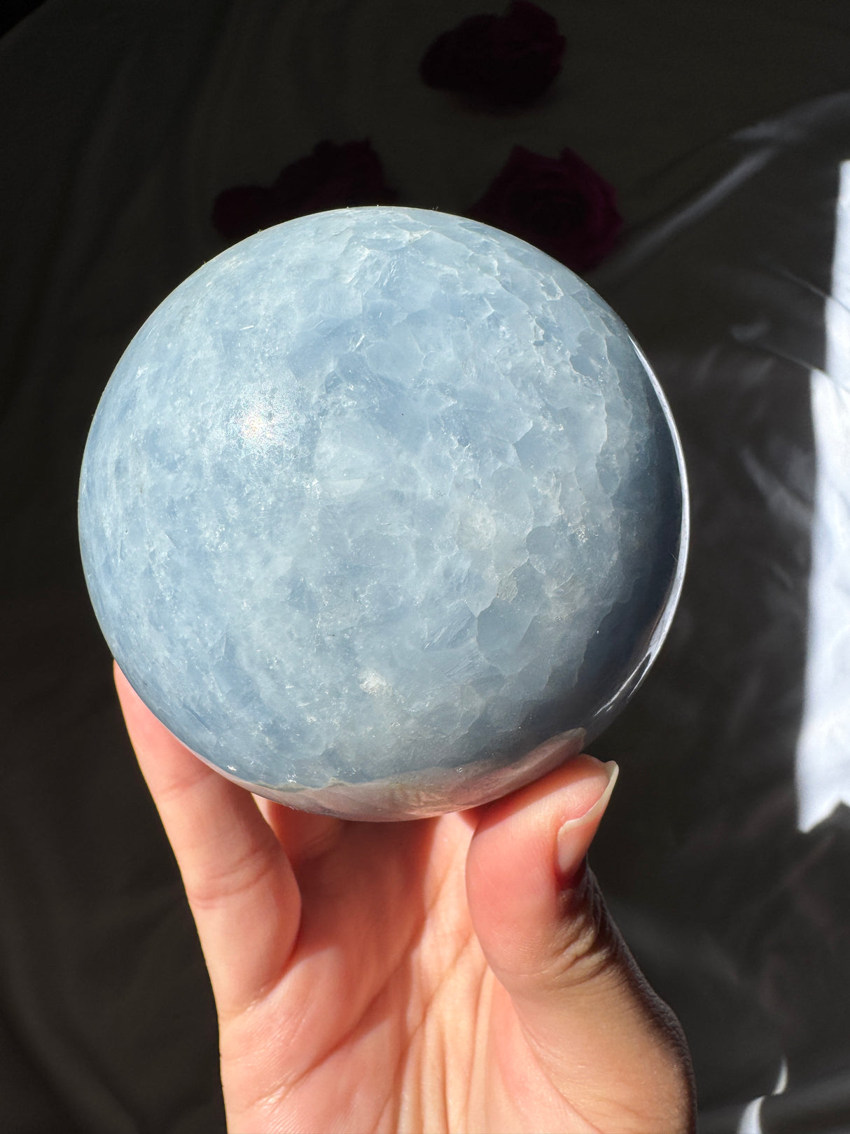 Blue Calcite Sphere