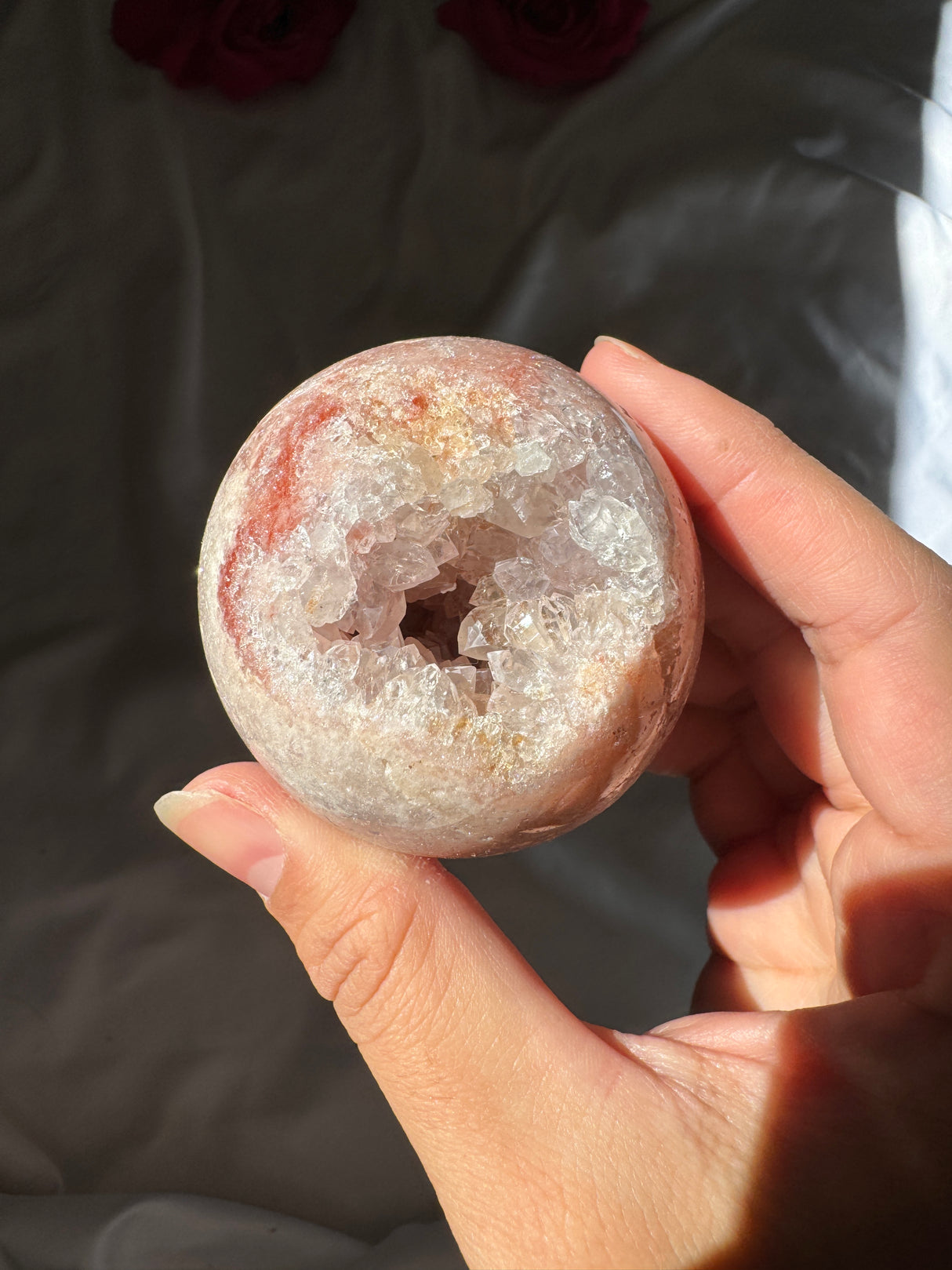 Pink Amethyst Sphere