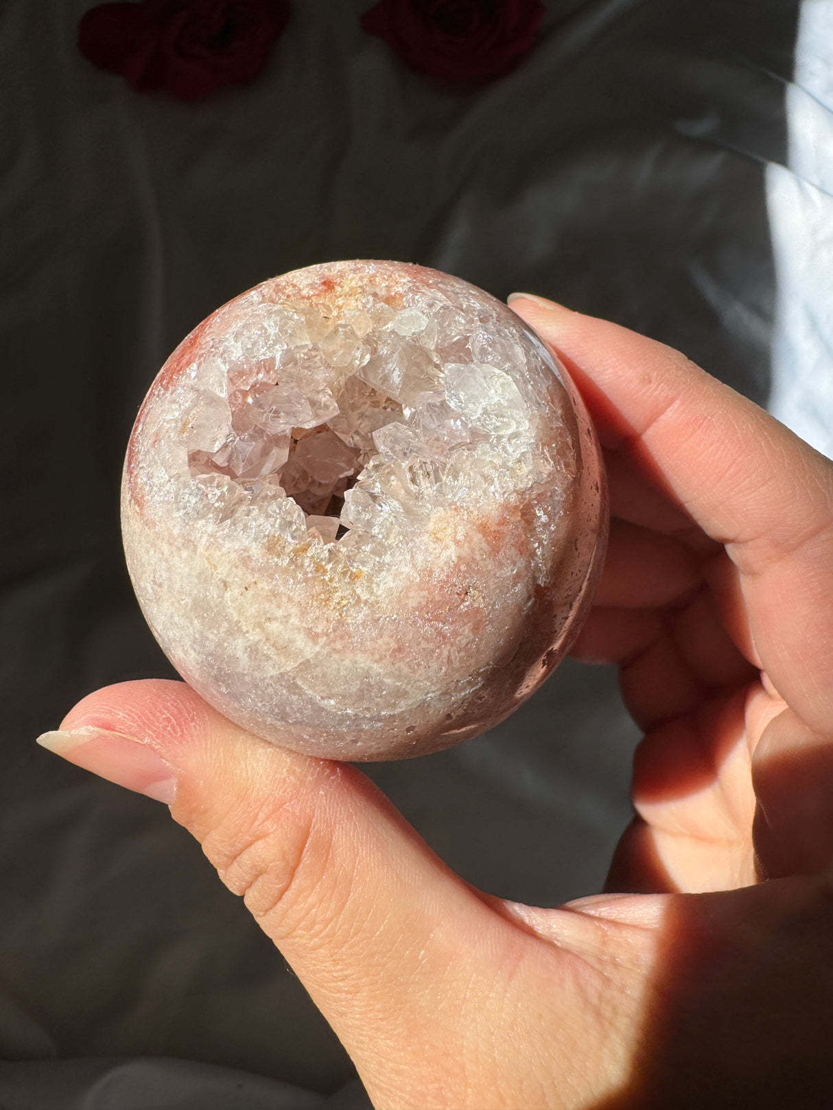 Pink Amethyst Sphere