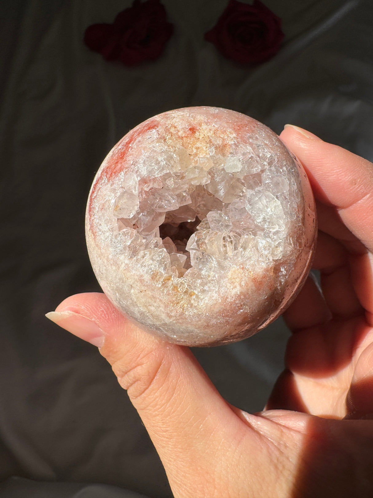 Pink Amethyst Sphere