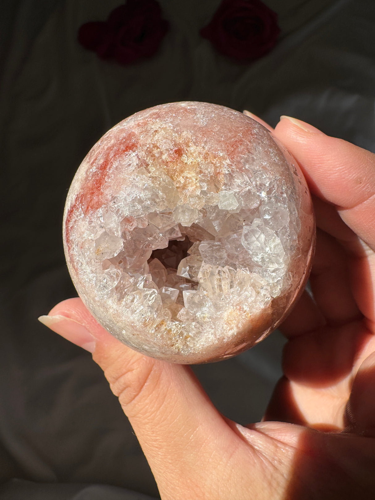 Pink Amethyst Sphere