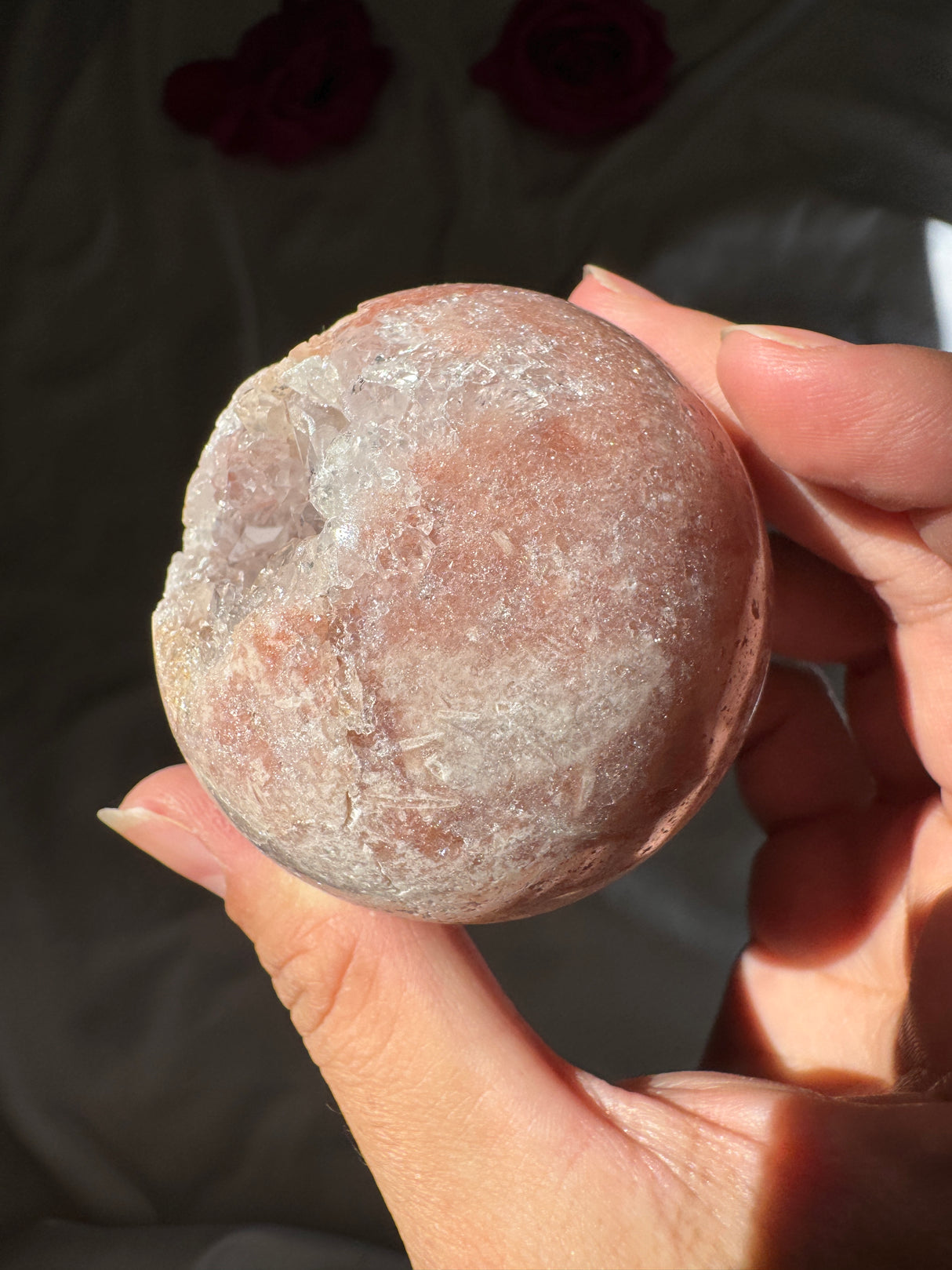 Pink Amethyst Sphere