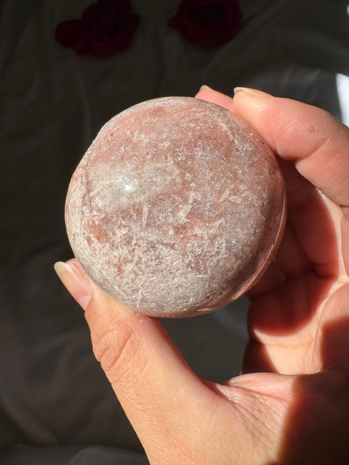 Pink Amethyst Sphere