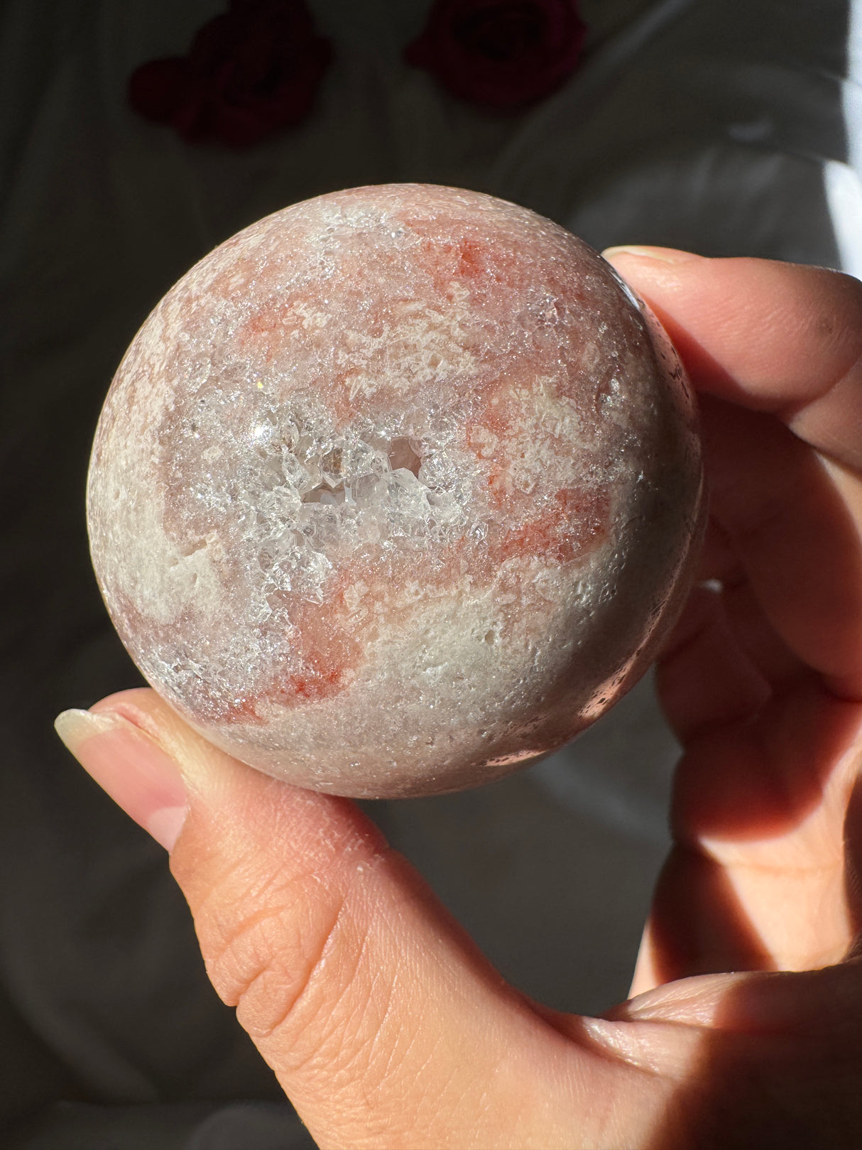 Pink Amethyst Sphere