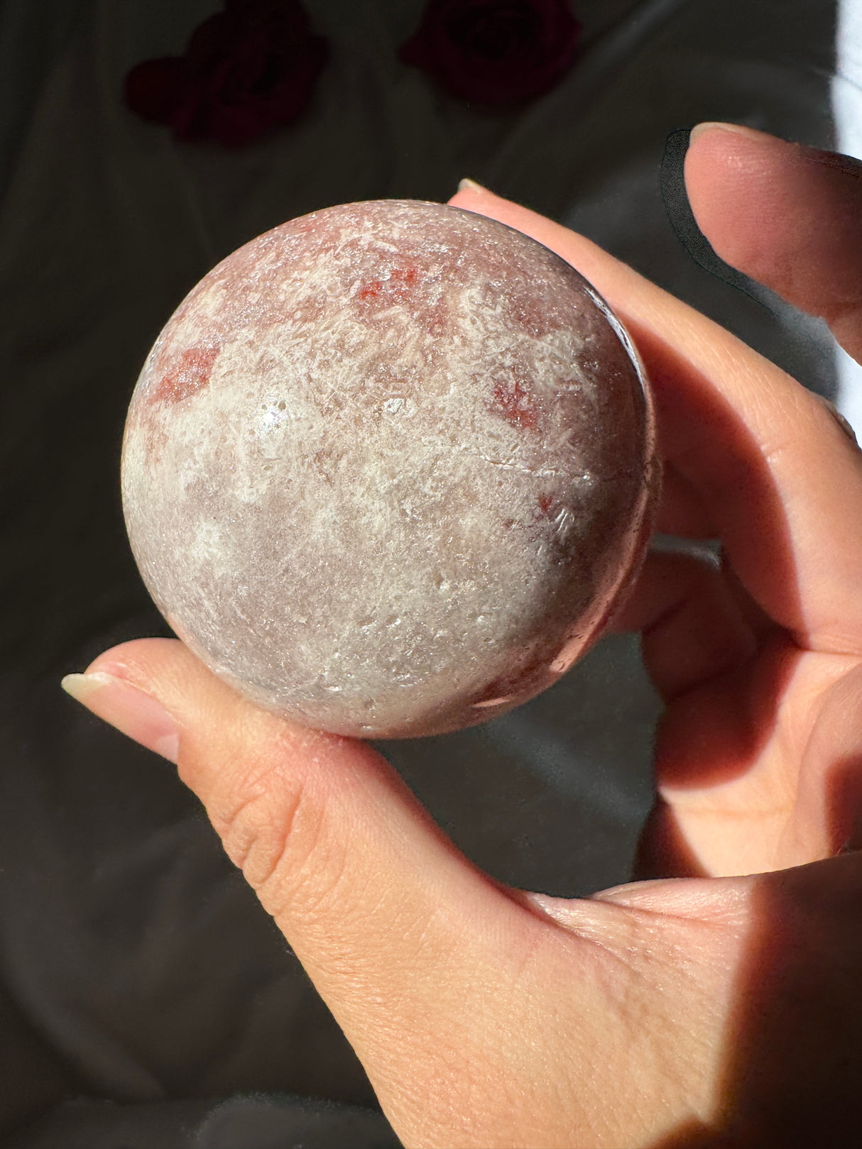 Pink Amethyst Sphere