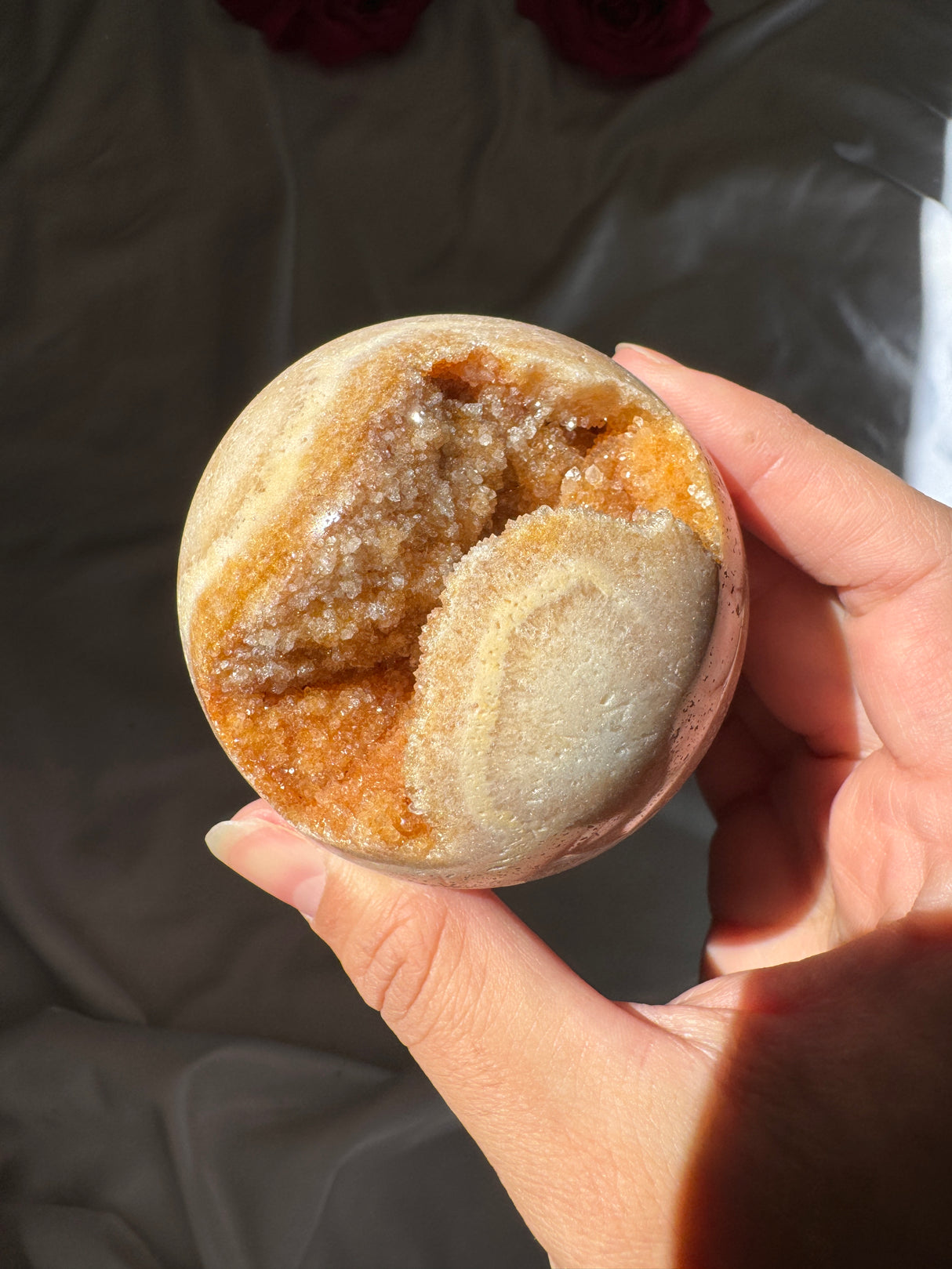 Pink Amethyst Sphere