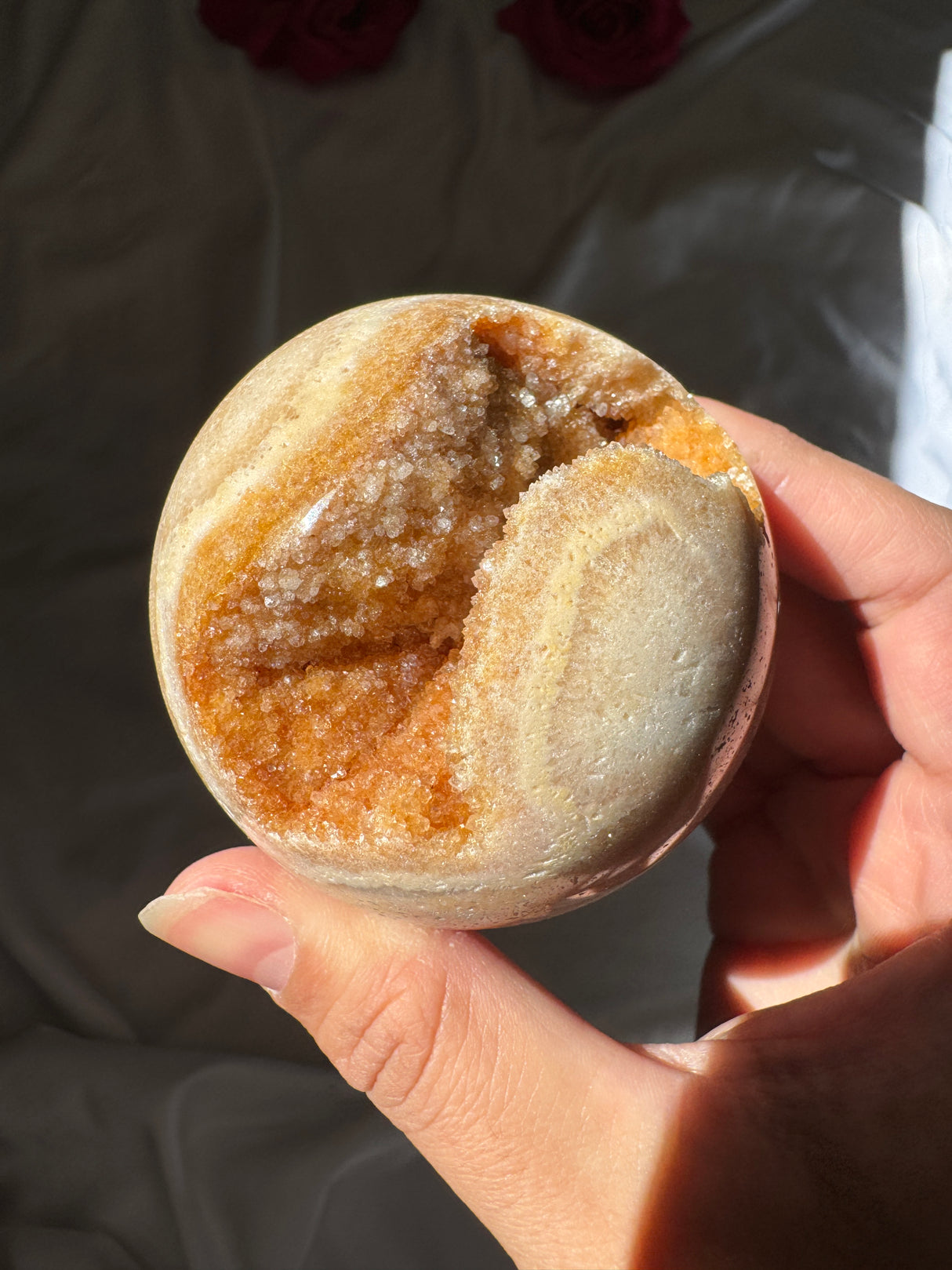 Pink Amethyst Sphere