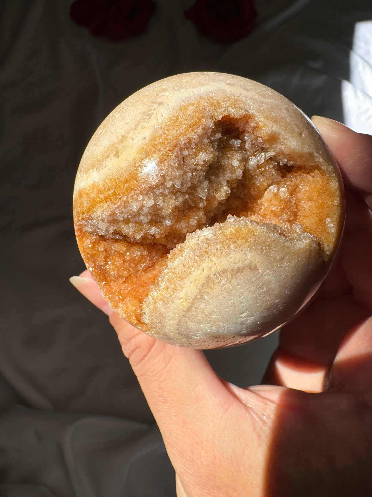 Pink Amethyst Sphere