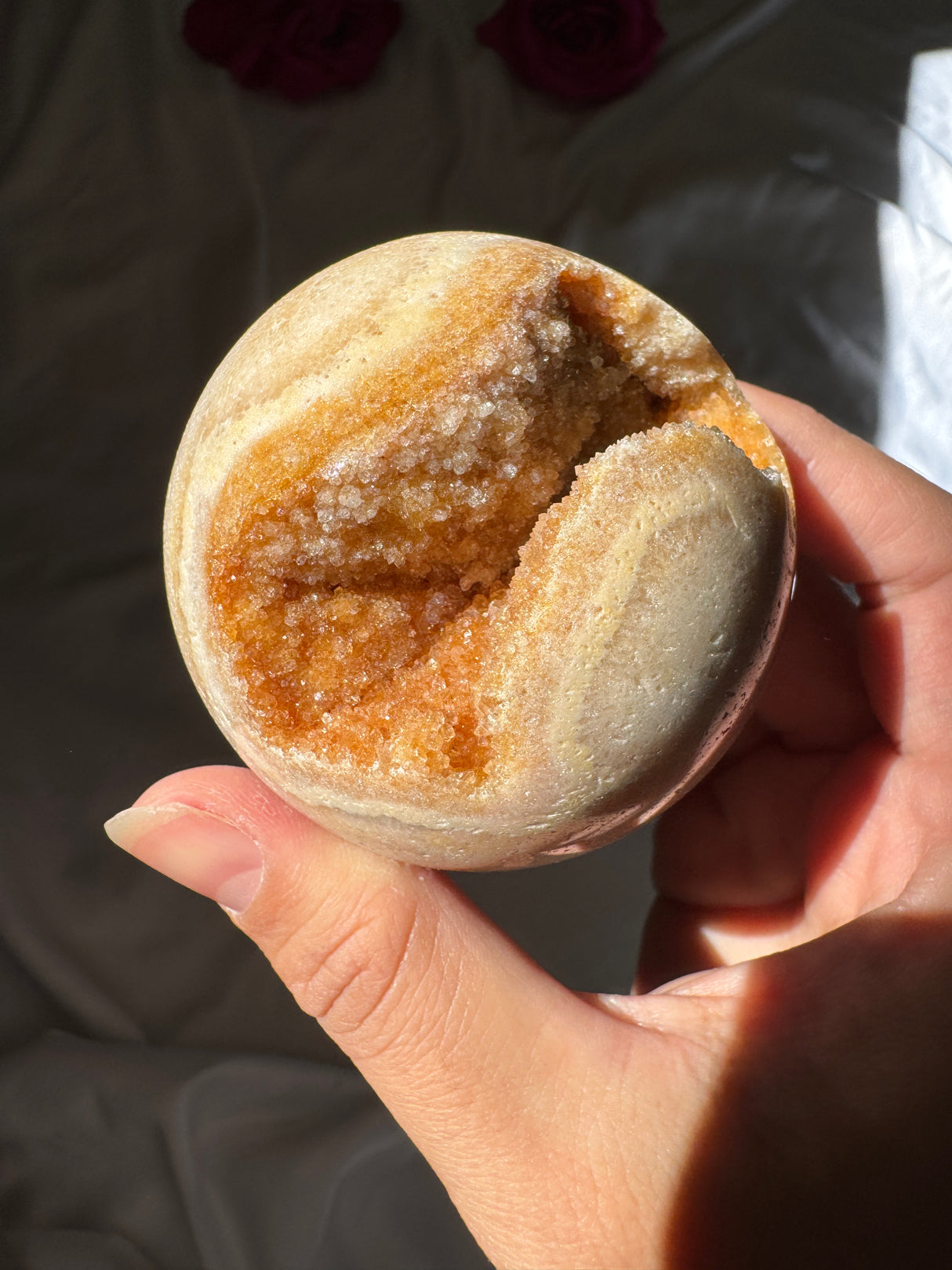 Pink Amethyst Sphere