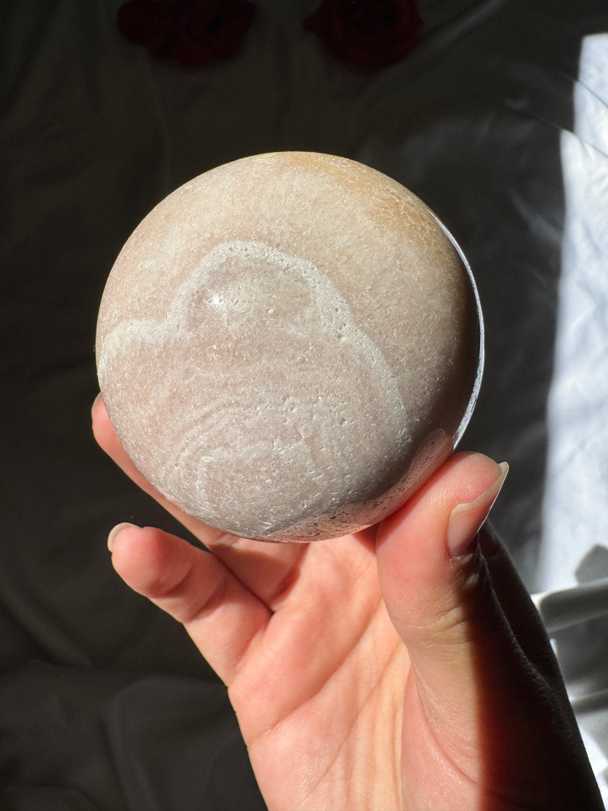 Pink Amethyst Sphere