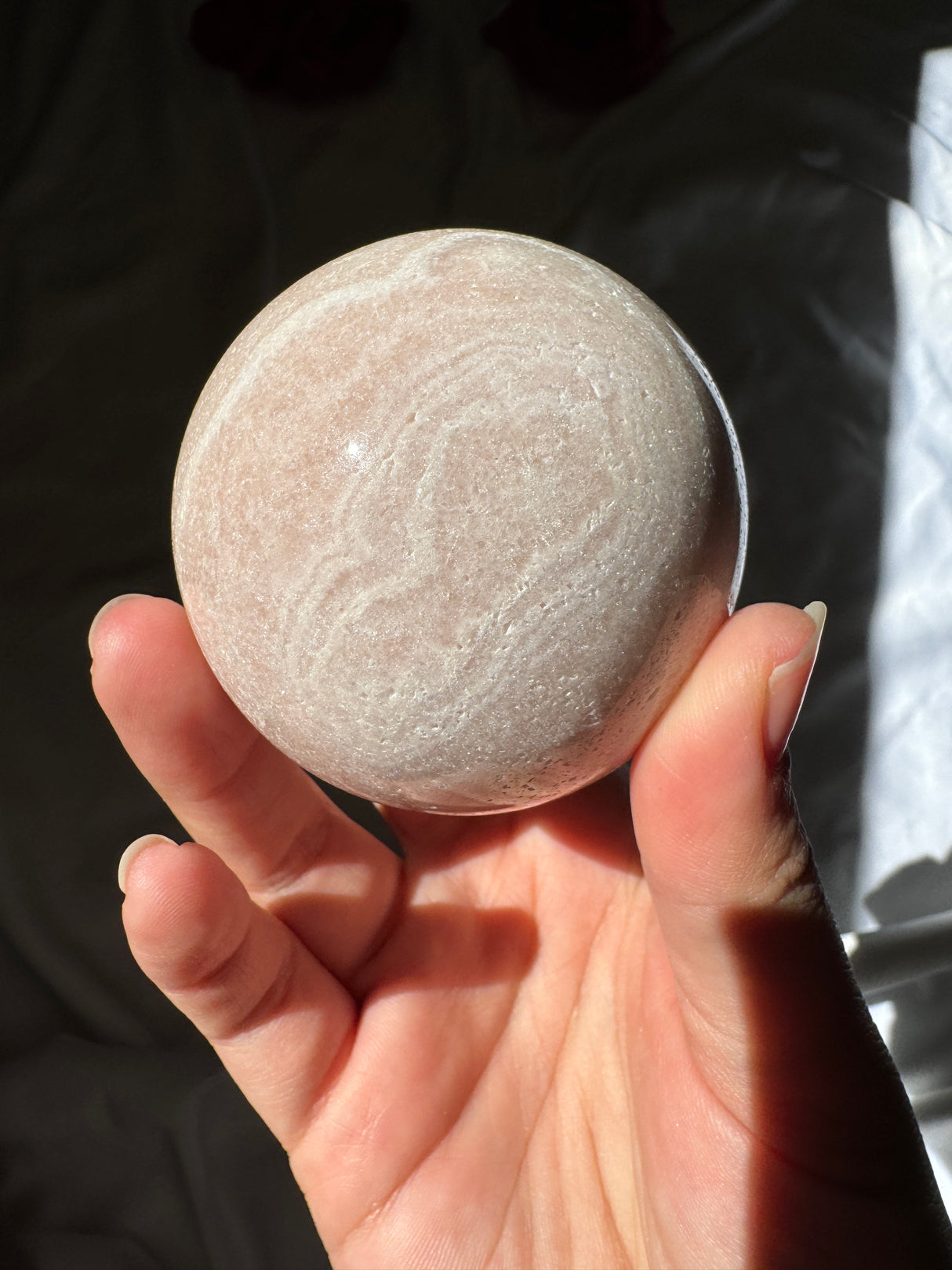 Pink Amethyst Sphere