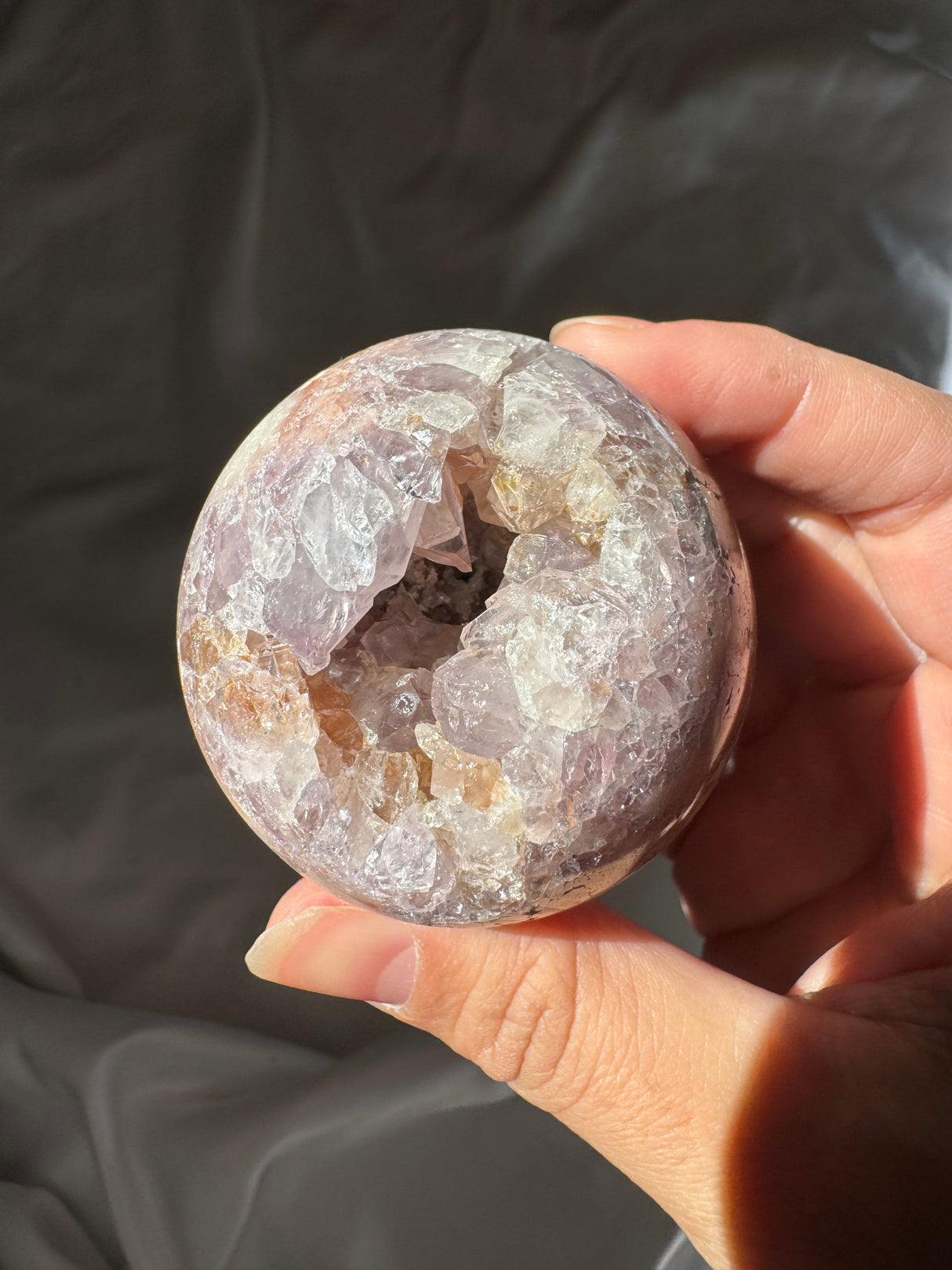 Pink Amethyst Sphere