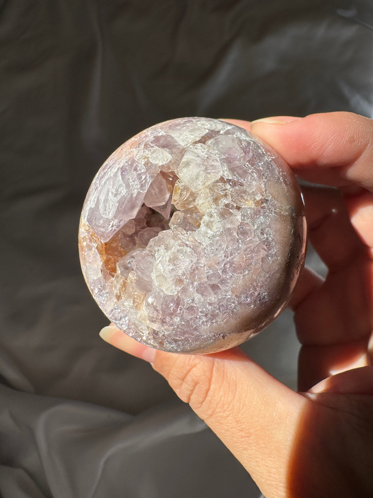 Pink Amethyst Sphere