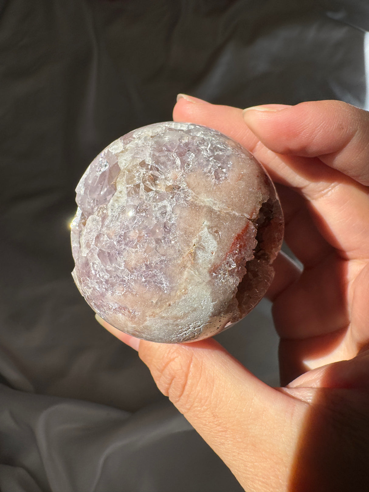 Pink Amethyst Sphere