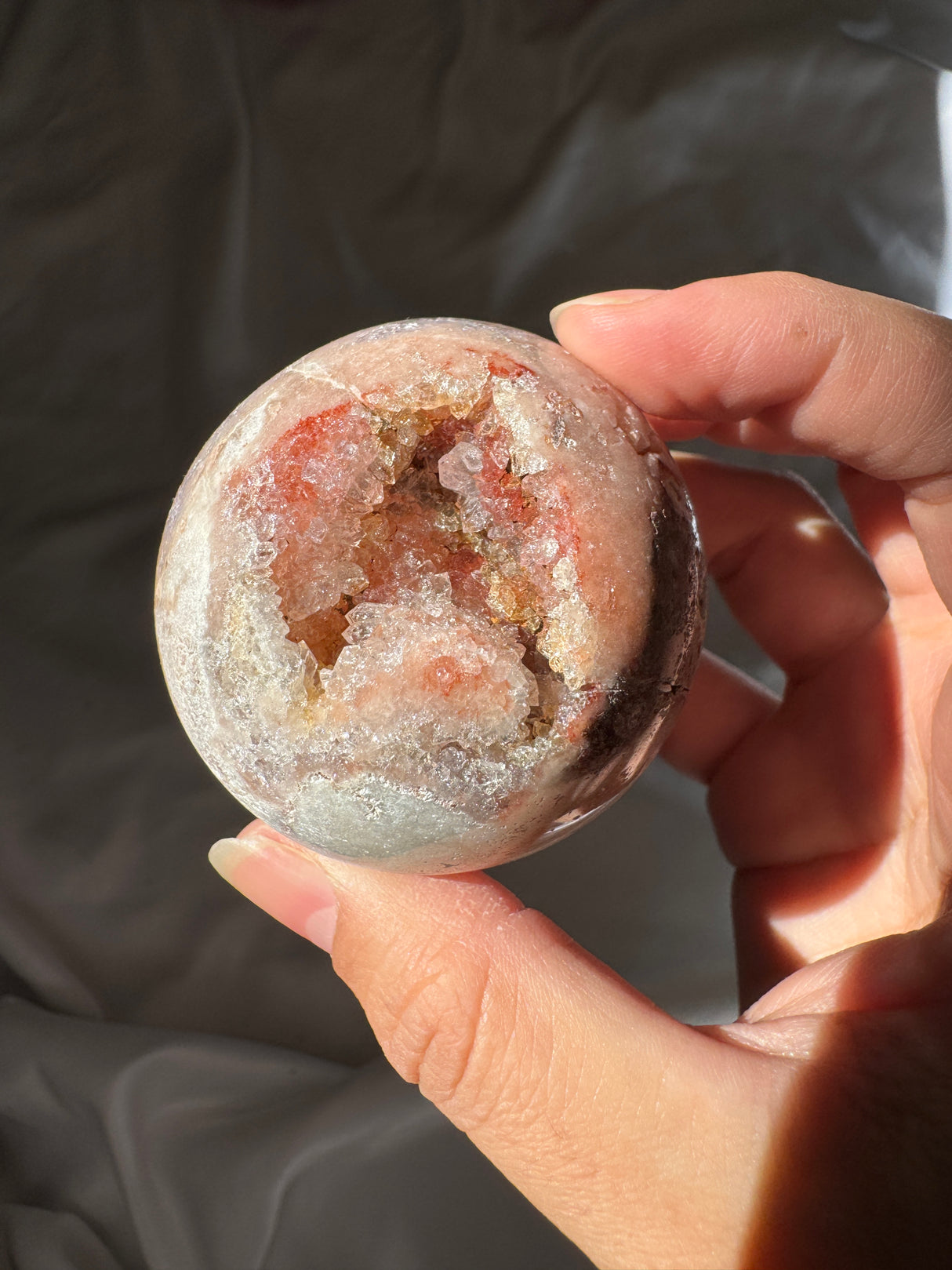 Pink Amethyst Sphere