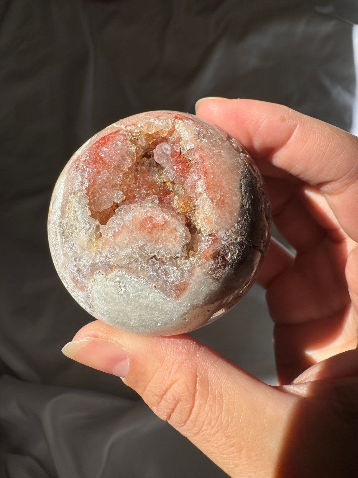 Pink Amethyst Sphere