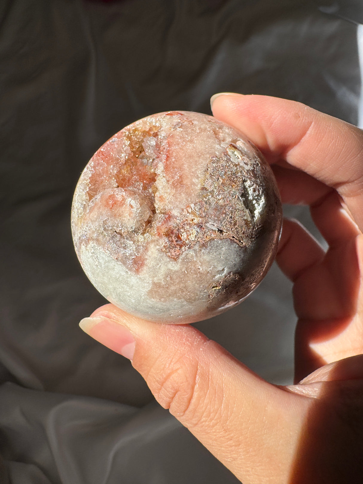 Pink Amethyst Sphere