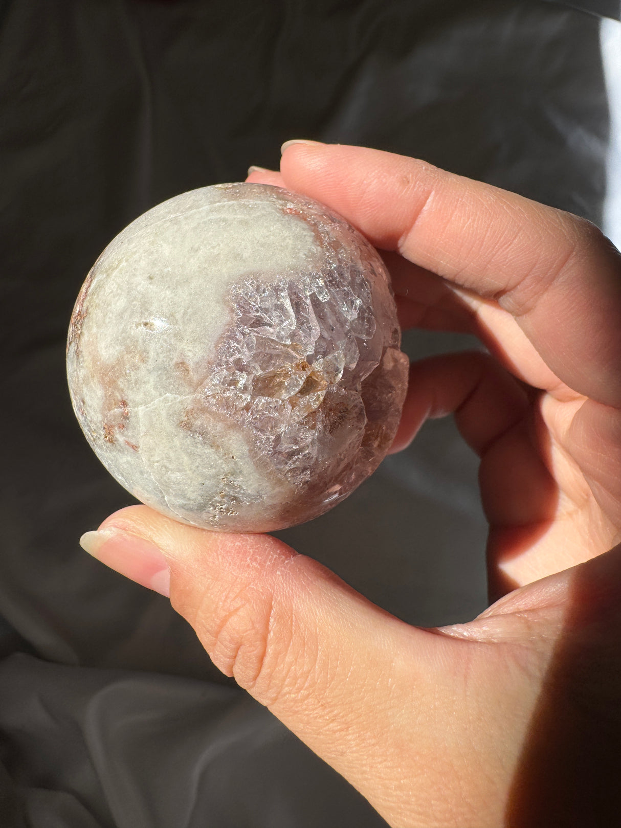 Pink Amethyst Sphere