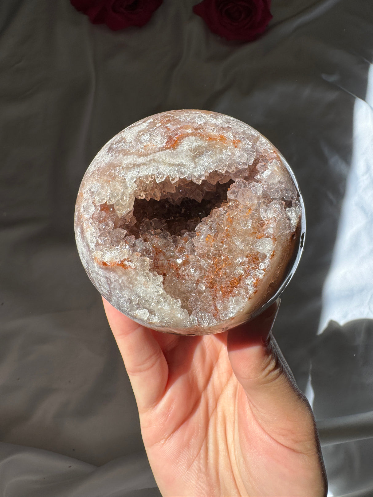 Pink Amethyst Sphere