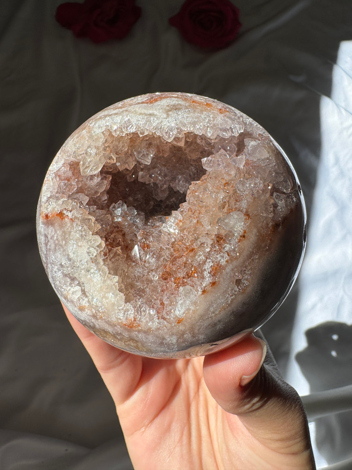 Pink Amethyst Sphere