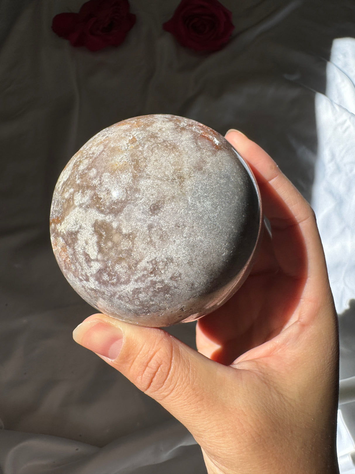 Pink Amethyst Sphere