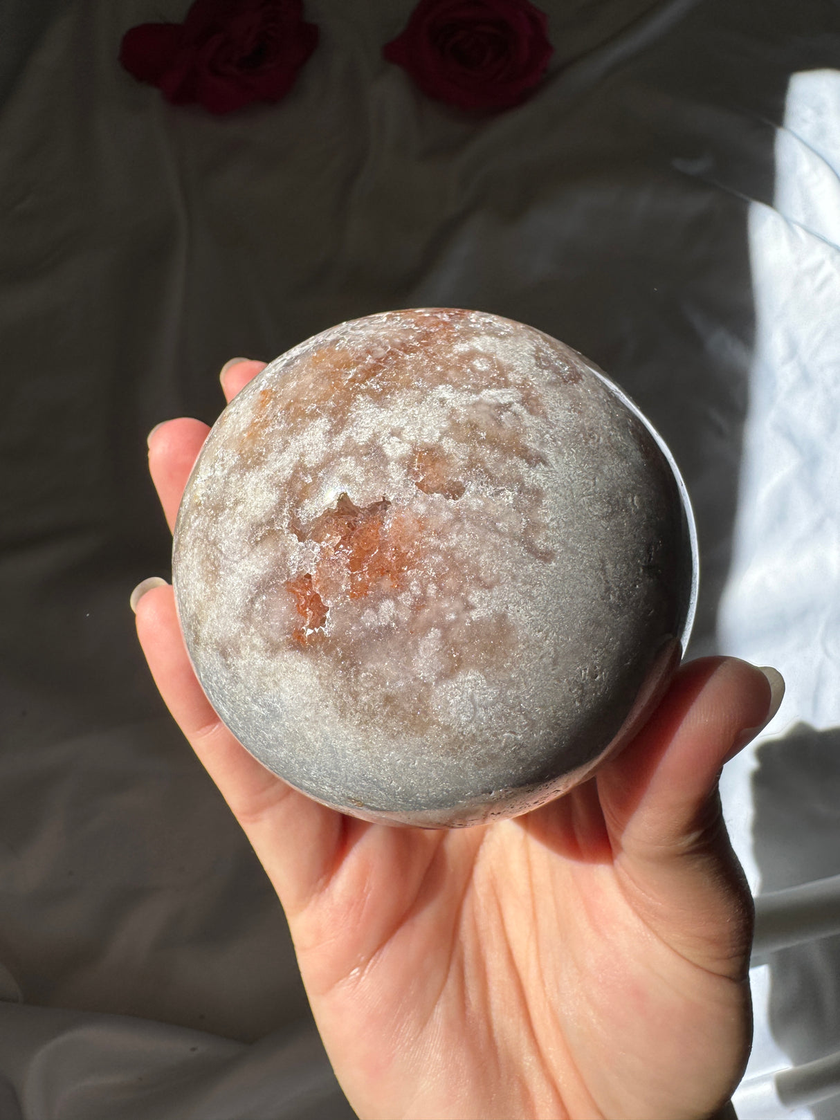 Pink Amethyst Sphere