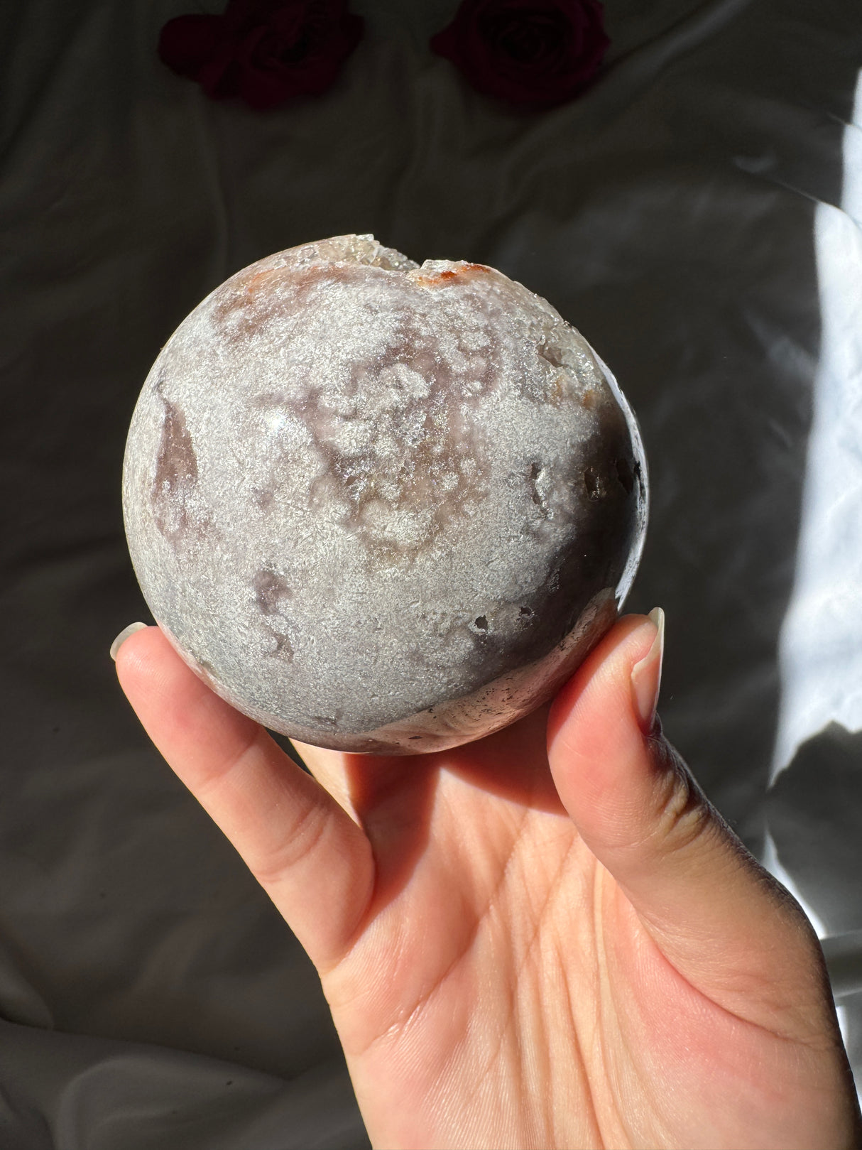 Pink Amethyst Sphere