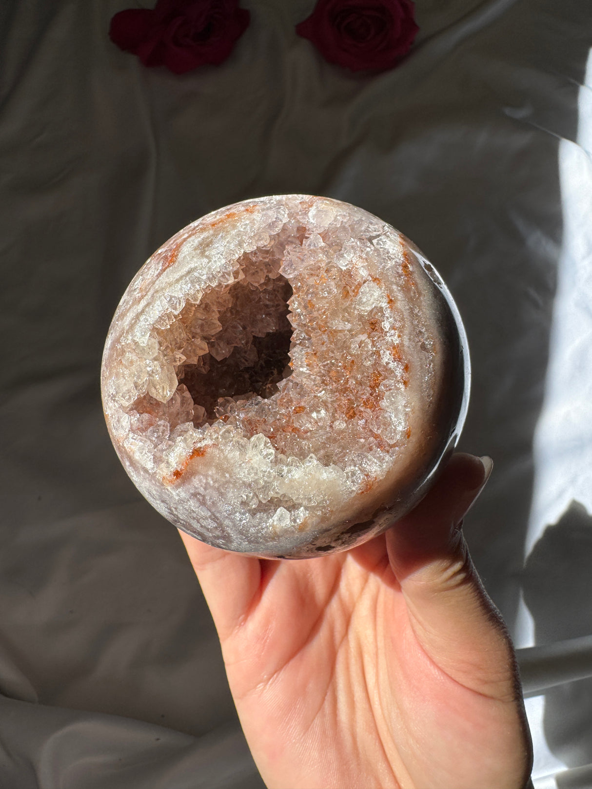 Pink Amethyst Sphere