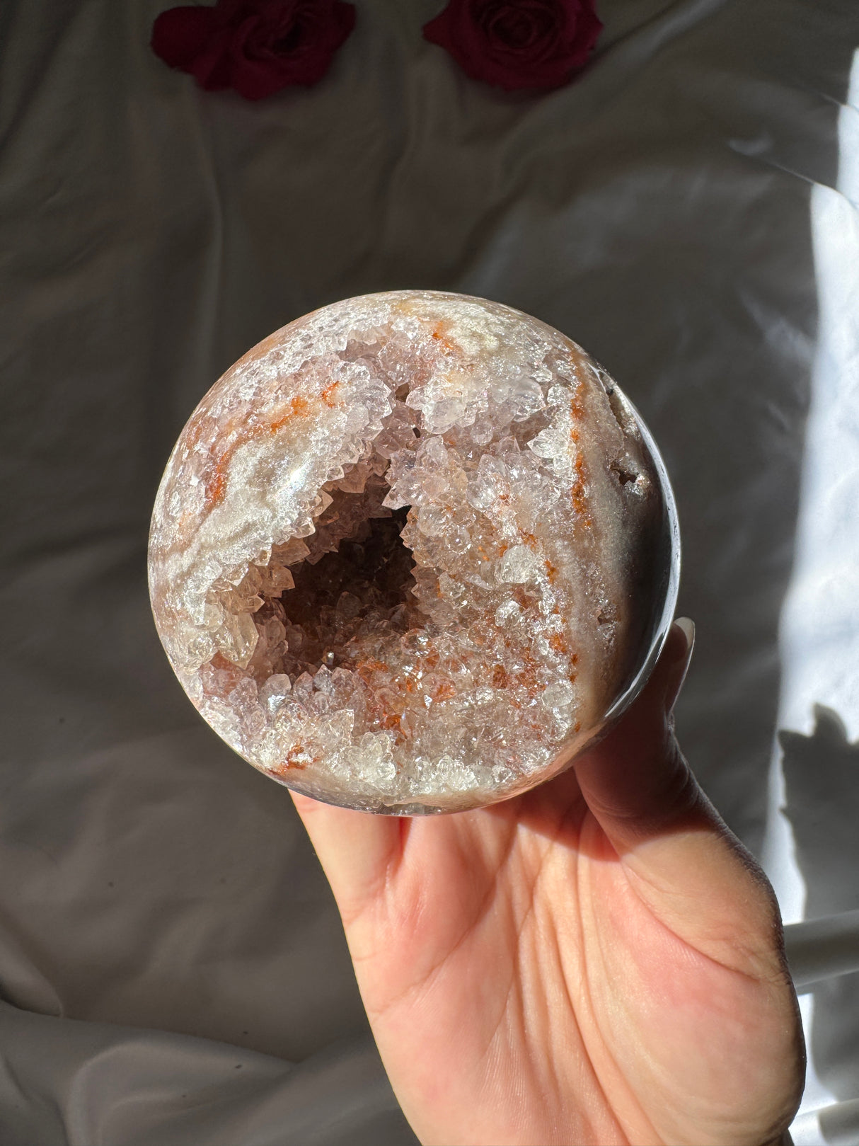 Pink Amethyst Sphere