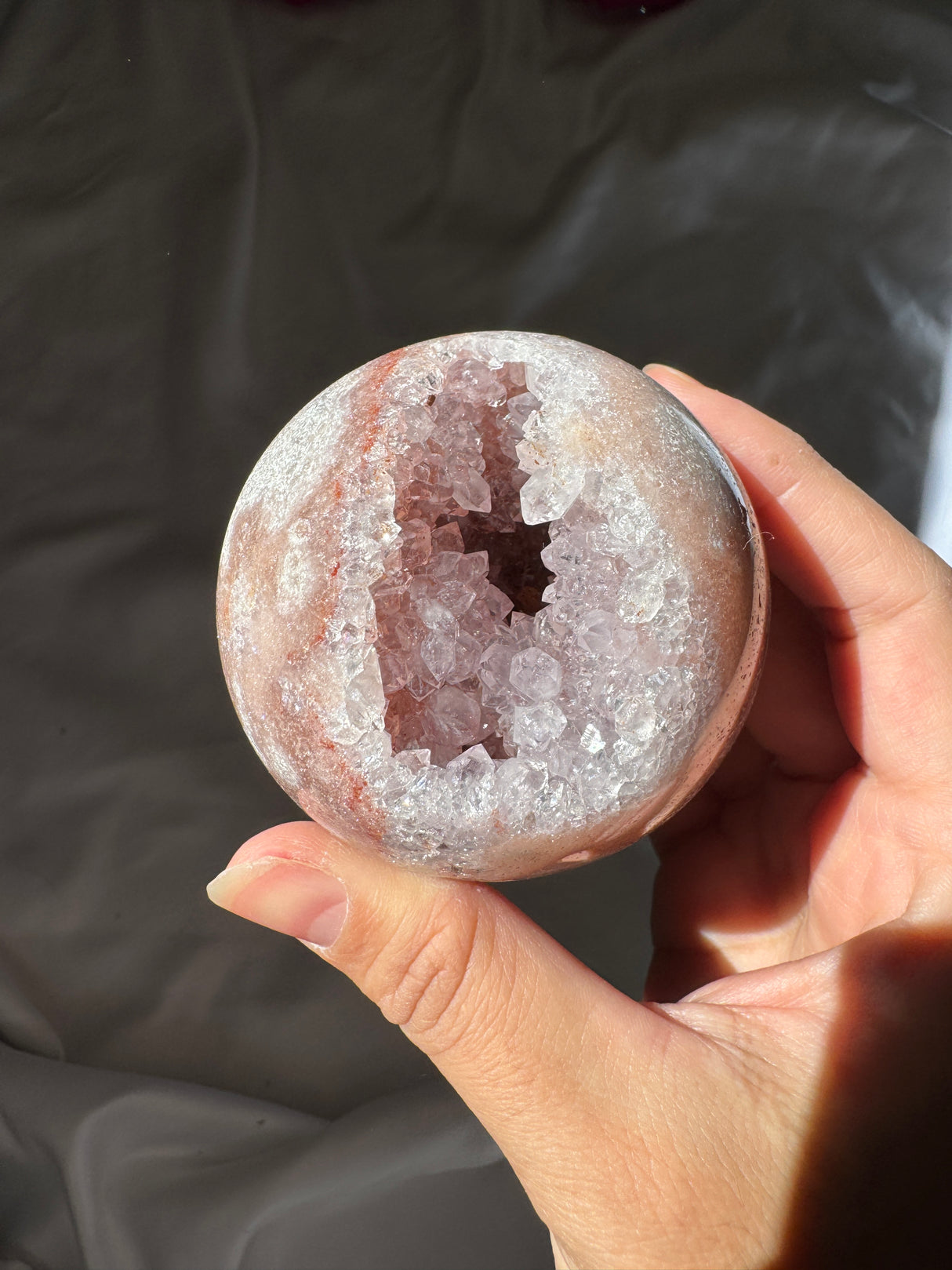 Pink Amethyst Sphere
