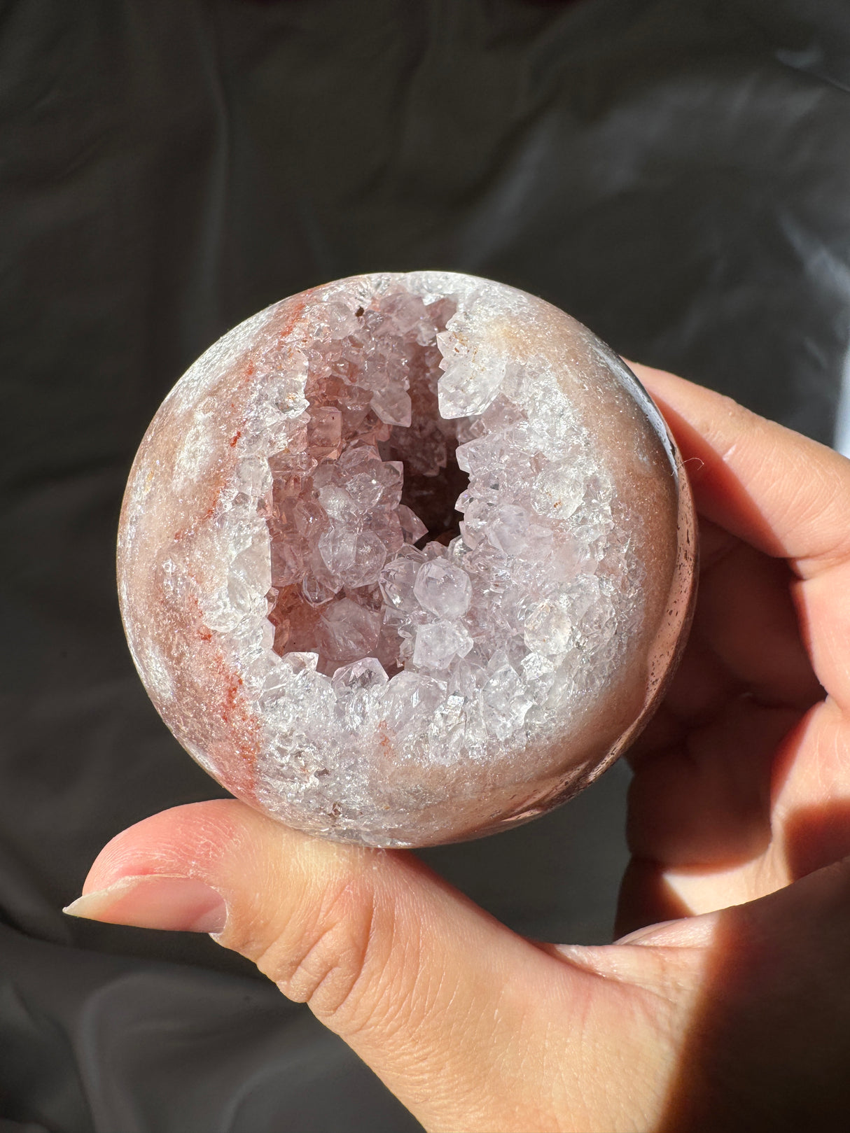 Pink Amethyst Sphere