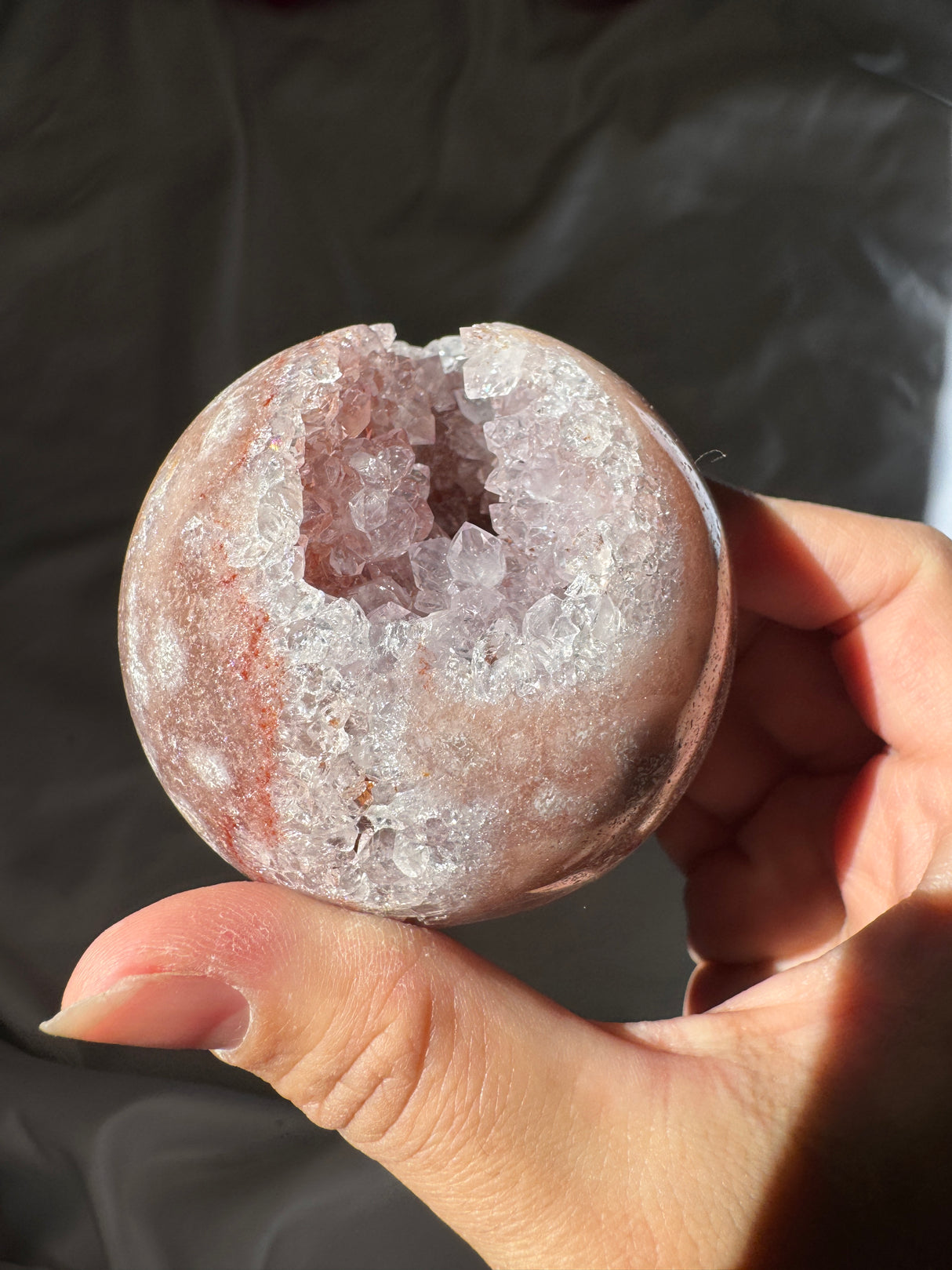 Pink Amethyst Sphere