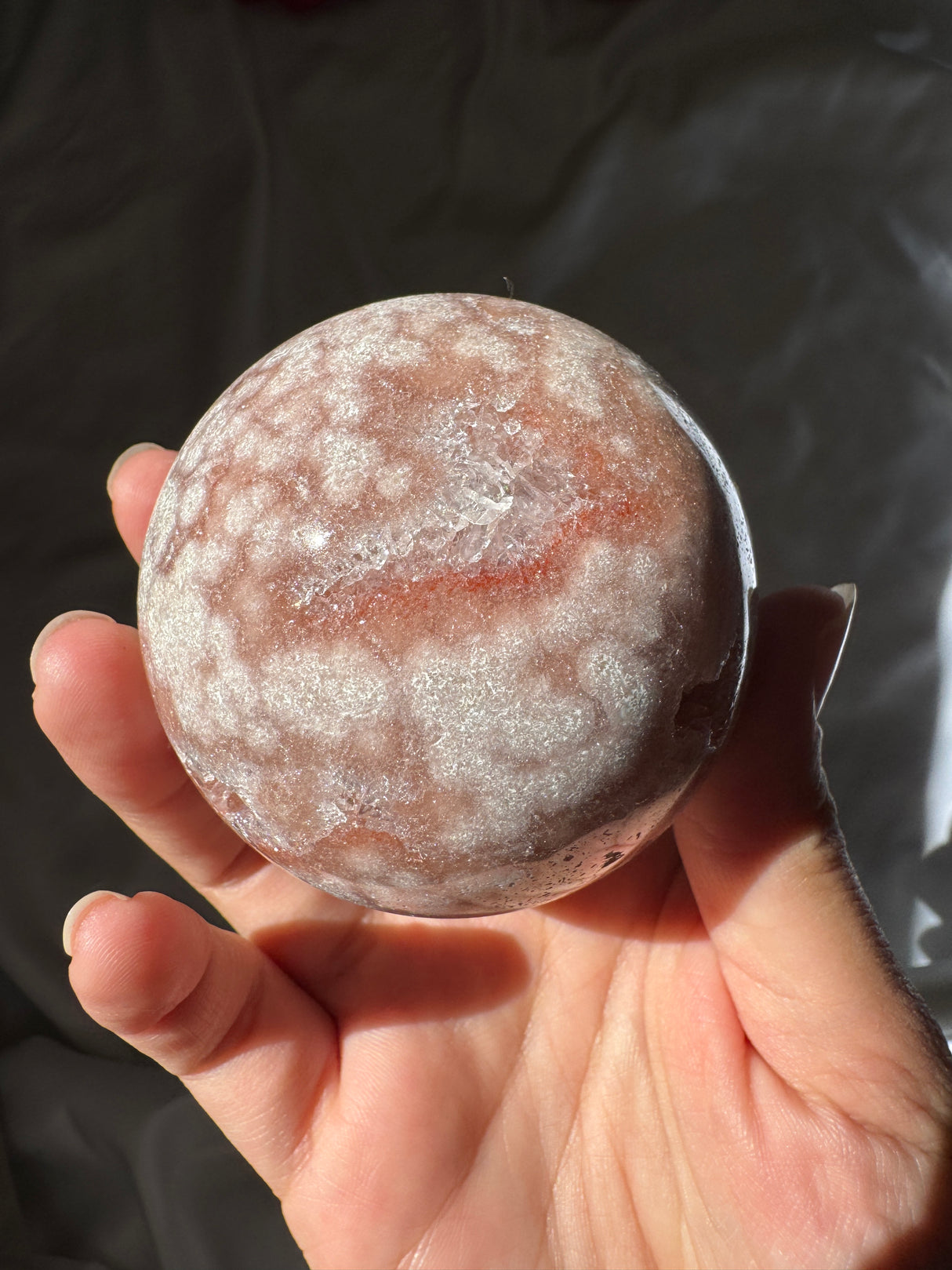 Pink Amethyst Sphere